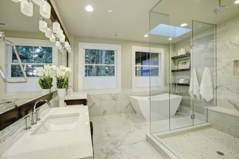 Open-Concept Bathrooms